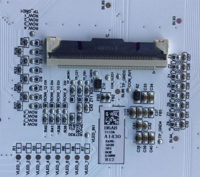 KIT DE LEDS PARA TV ( 10 PZ ) / NUMERO DE PARTE EAV65020301 / A2159 / BOE65000 / MODELO 65QNED90UPA.AUSFLJR - Imagen 2